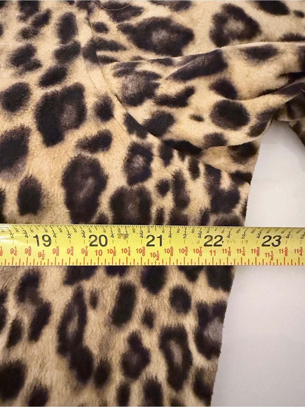 Lauren Ralph Lauren Leopard Print Fleece Pajama Set Brown Tan Crest Large - Picture 5 of 8
